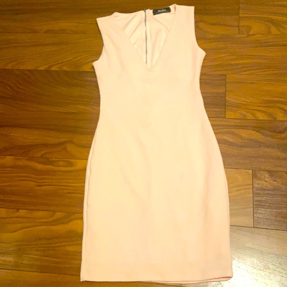 Lulus blush pink bodycon